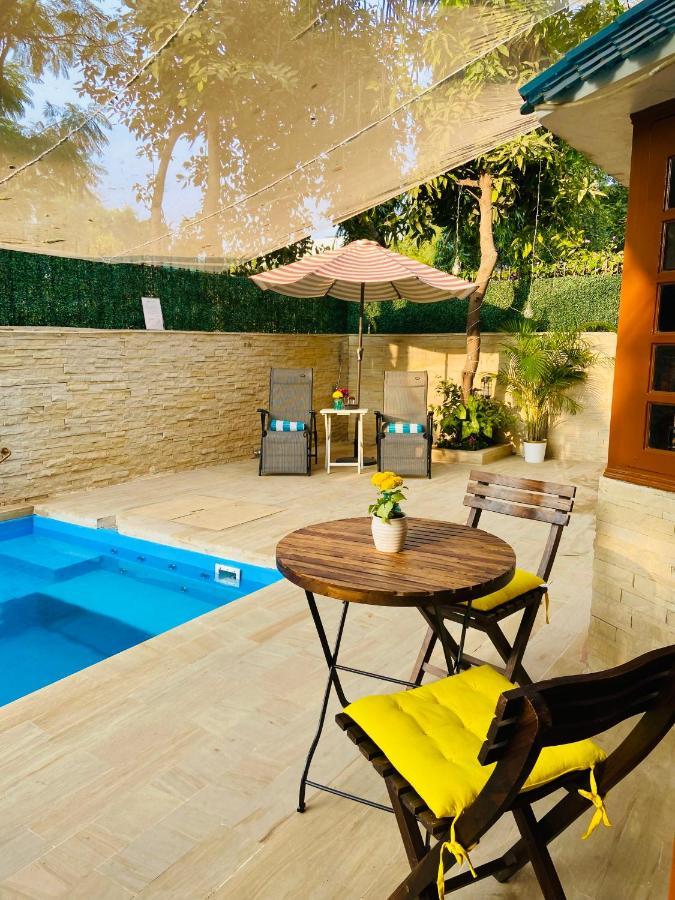 Roshani Pool Villa Gurgaon - 7Br #Privatepool #Villa #Bungalow #Garden #Staycation 外观 照片